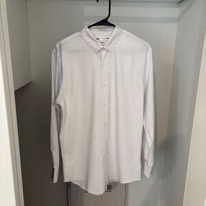 Zara Men's White Dress Shirt NWOT size large L